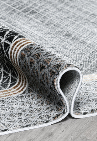 SOFIA DS65A D.GREY BROWN 5 carpet-room